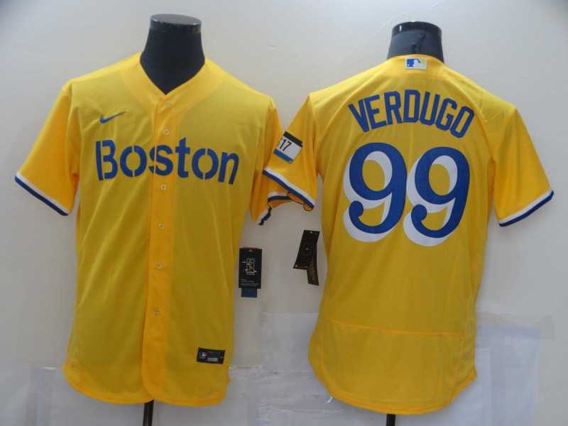 Red Sox 99 Alex Verdugo Gold Nike 2021 City Connect Replica Player Flexbase Jersey,We sell and wholesale Red Sox 99 Alex Verdugo Gold Nike 2021 City Connect Replica Player Flexbase Jersey on line form chian!